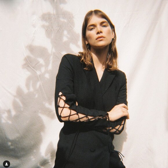 BOSKEMPER REVOLUTION BLAZER/MINI DRESS IN NOIR BLACK SIZE MEDIUM NWT - Picture 6 of 13